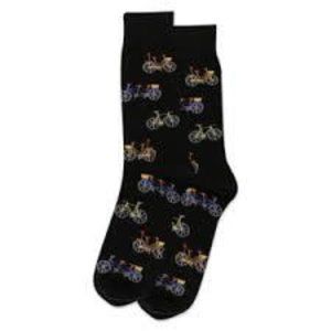 Hot Sox Mens Bicycle Bike Crew Socks - NWT